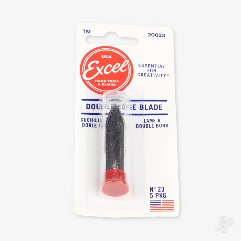 #23 Double Edge Blade, Shank 0.345" (0.88 cm) (5 pcs) (Carded)-7
