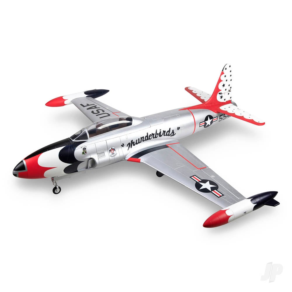 T-33 120mm EDF Foam Jet, Thunderbird (PNP 12S)-5