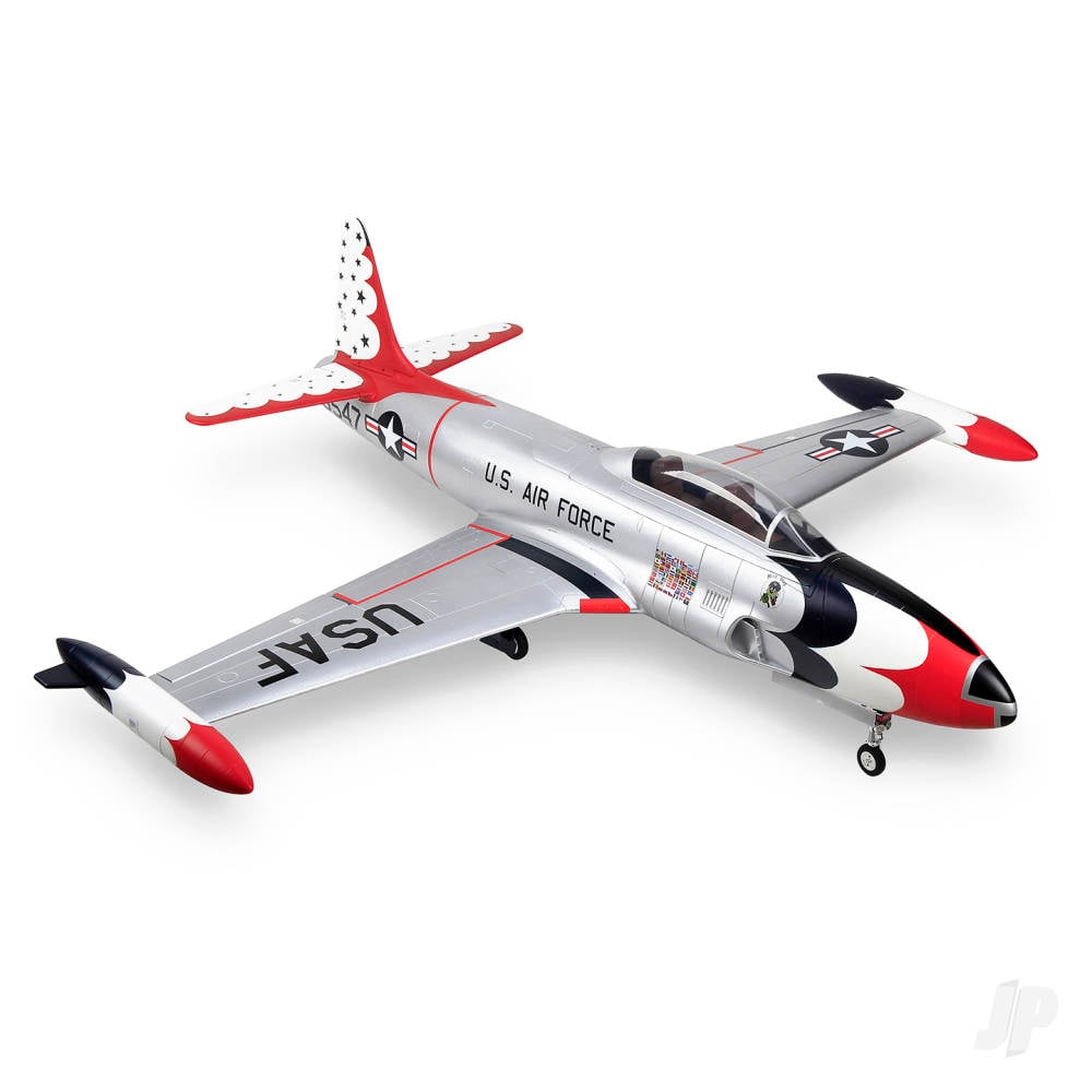 T-33 120mm EDF Foam Jet, Thunderbird (PNP 12S)-7