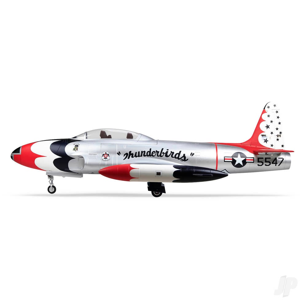 T-33 120mm EDF Foam Jet, Thunderbird (PNP 12S)-8