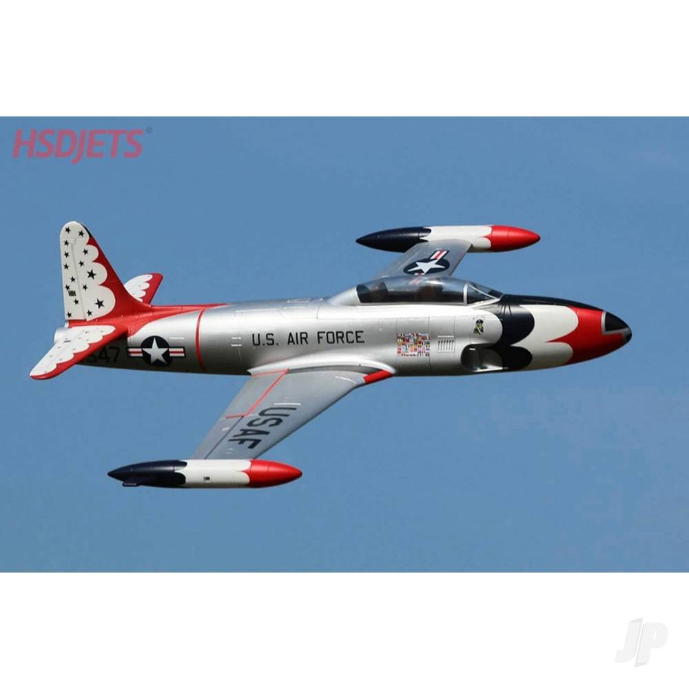 T-33 120mm EDF Foam Jet, Thunderbird (PNP 12S)-12