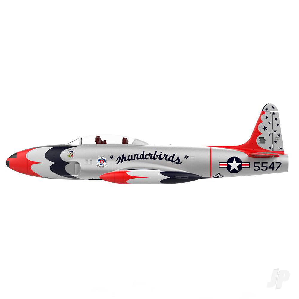 T-33 120mm EDF Foam Jet, Thunderbird (Kit)-3