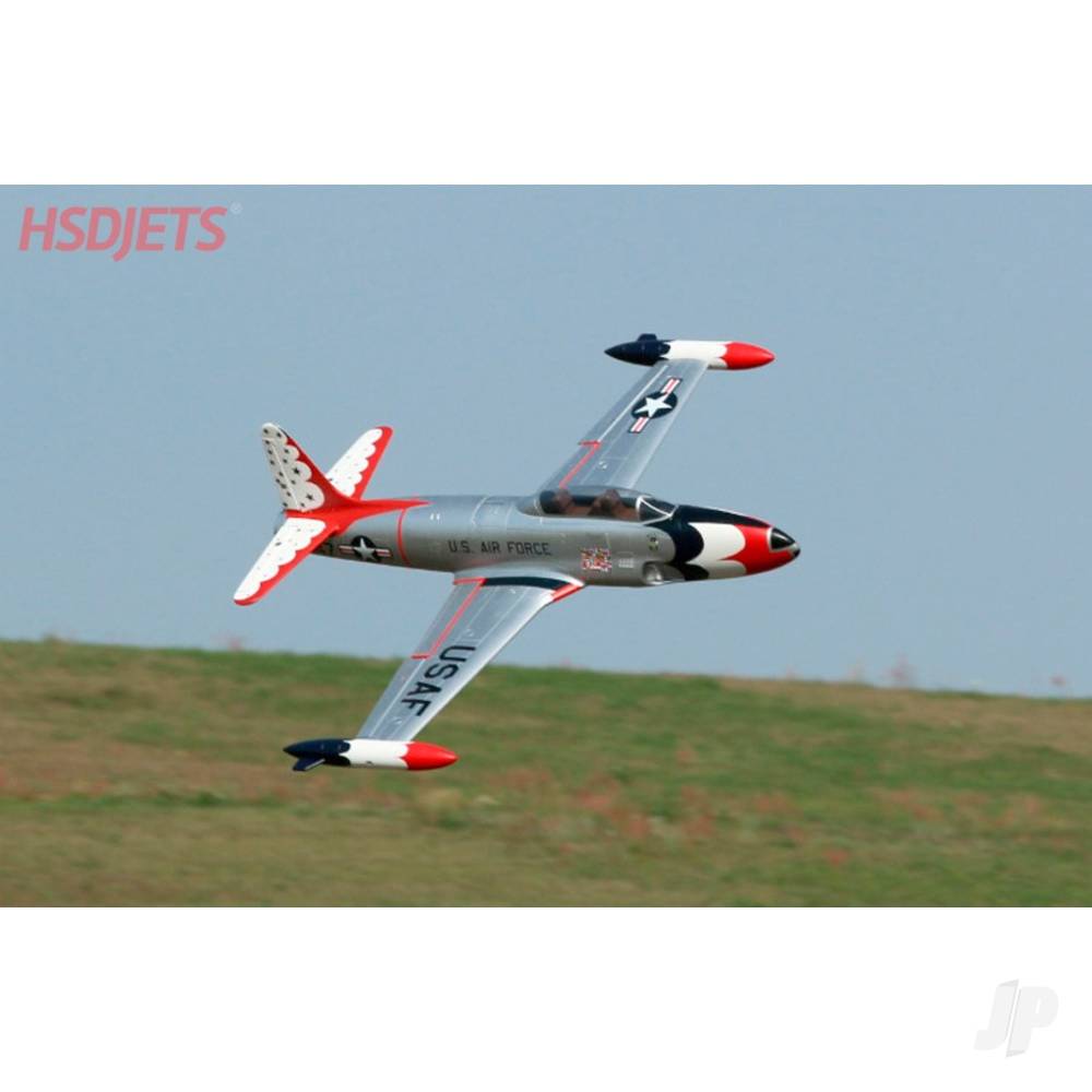 T-33 120mm EDF Foam Jet, Thunderbird (Kit)-11