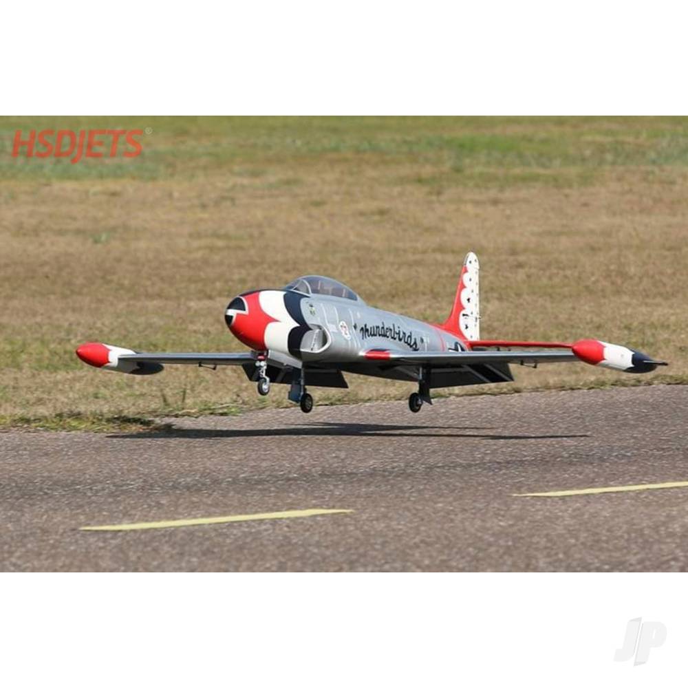 T-33 120mm EDF Foam Jet, Thunderbird (Kit)-13