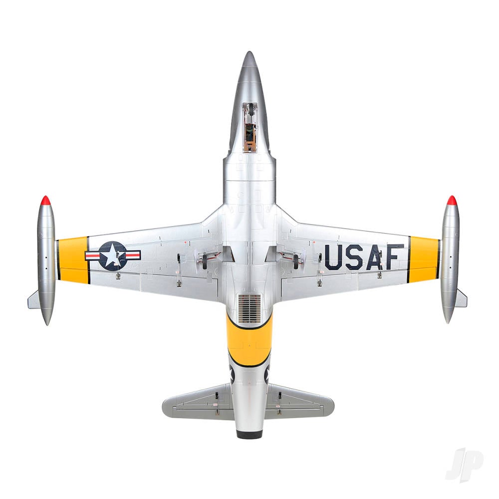 T-33 120mm EDF Foam Jet, Yellow Ribbon (PNP 12S)-5