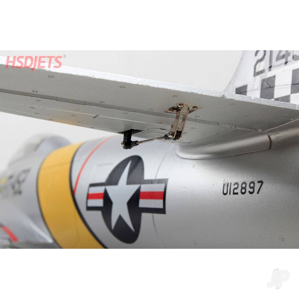 T-33 120mm EDF Foam Jet, Yellow Ribbon (PNP 12S)-16