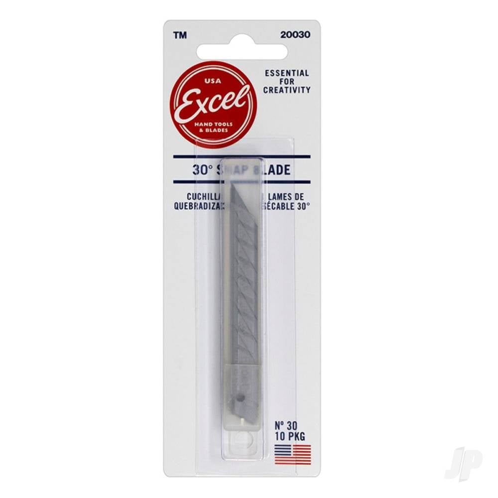 9mm, 7pt 30deg Snap Blade (10 pcs) (Carded)-7