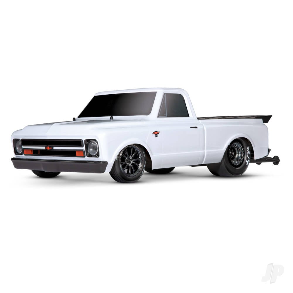 Drag Slash 1:10 2WD Brushless Electric RTR Drag Racing Truck, Diamond White (+ TQi 2-ch, TSM, VXL-3S, Velineon 3500kV)-2