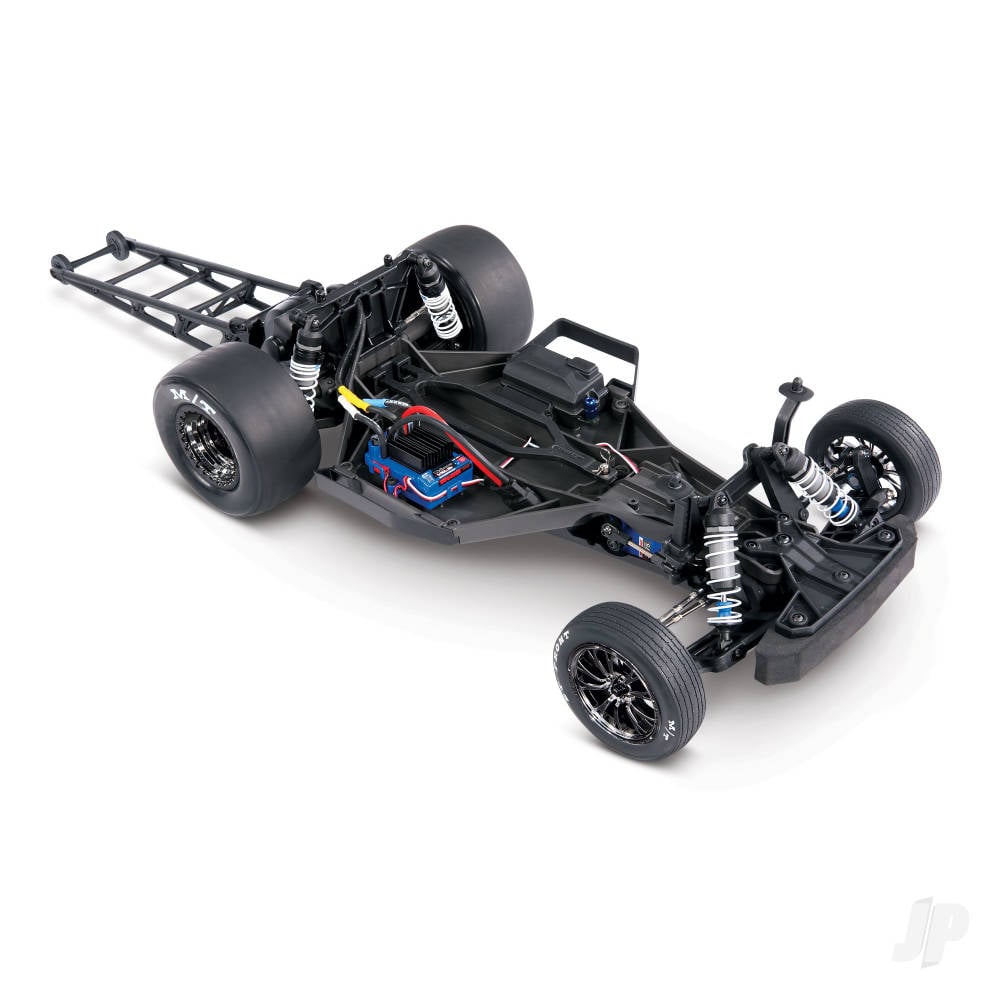 Drag Slash 1:10 2WD Brushless Electric RTR Drag Racing Truck, Diamond White (+ TQi 2-ch, TSM, VXL-3S, Velineon 3500kV)-5