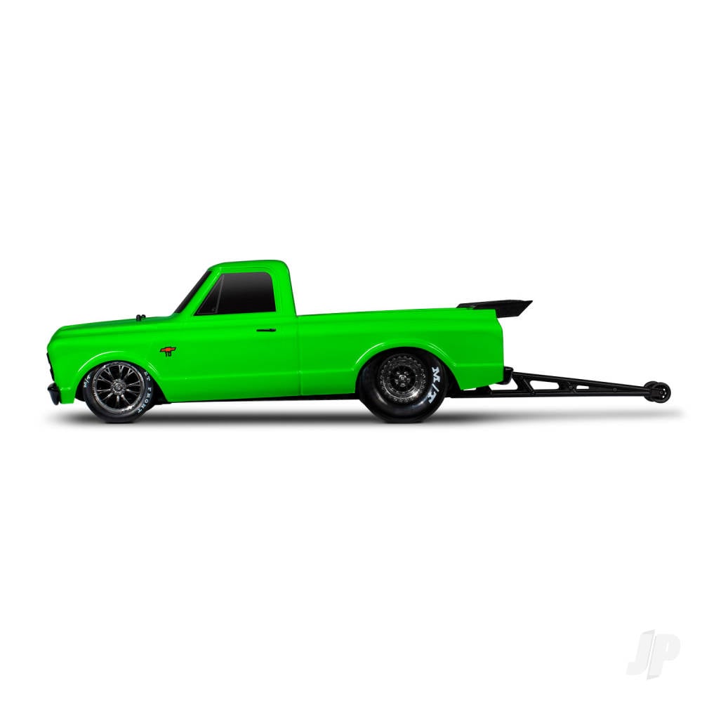 Drag Slash 1:10 2WD Brushless Electric RTR Drag Racing Truck, Green Machine (+ TQi 2-ch, TSM, VXL-3S, Velineon 3500kV)-4