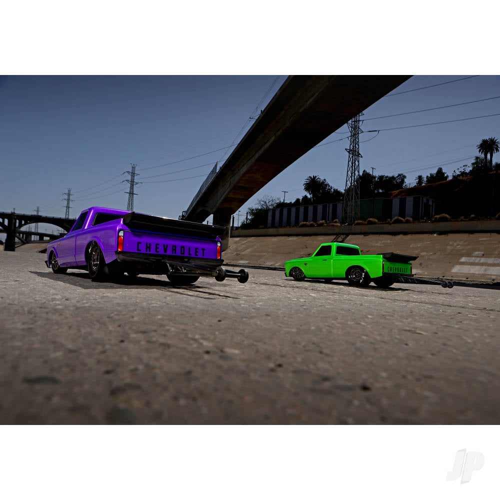 Drag Slash 1:10 2WD Brushless Electric RTR Drag Racing Truck, Green Machine (+ TQi 2-ch, TSM, VXL-3S, Velineon 3500kV)-11