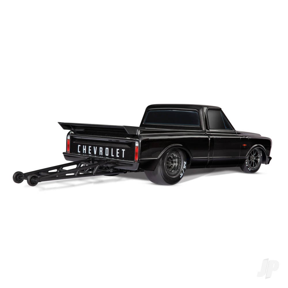 Drag Slash 1:10 2WD Brushless Electric RTR Drag Racing Truck, Midnight Black (+ TQi 2-ch, TSM, VXL-3S, Velineon 3500kV)-3