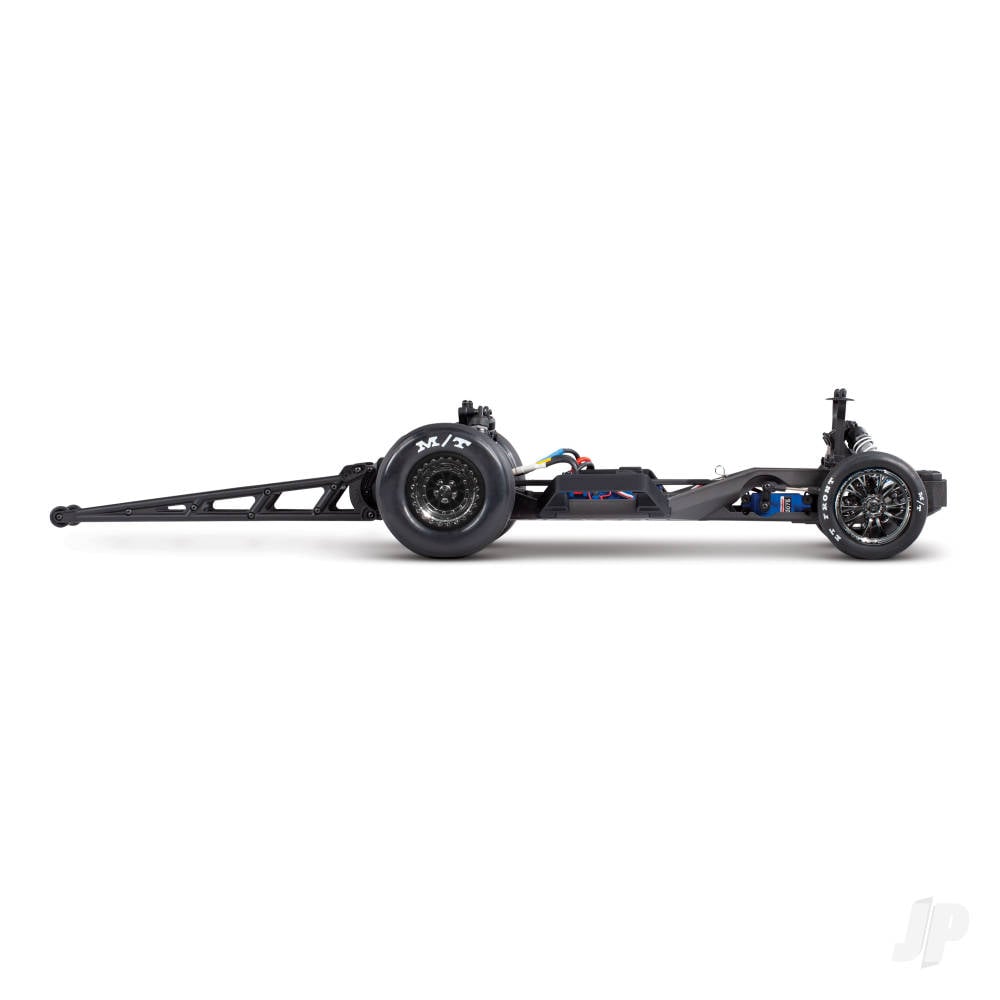 Drag Slash 1:10 2WD Brushless Electric RTR Drag Racing Truck, Midnight Black (+ TQi 2-ch, TSM, VXL-3S, Velineon 3500kV)-7
