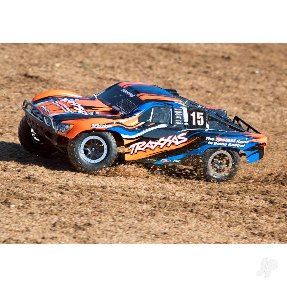 OrangeX Slash VXL 1:10 2WD RTR Brushless Electric Short Course Truck (+TQi 2-ch, TSM, VXL-3s, Velineon 3500kV)-6