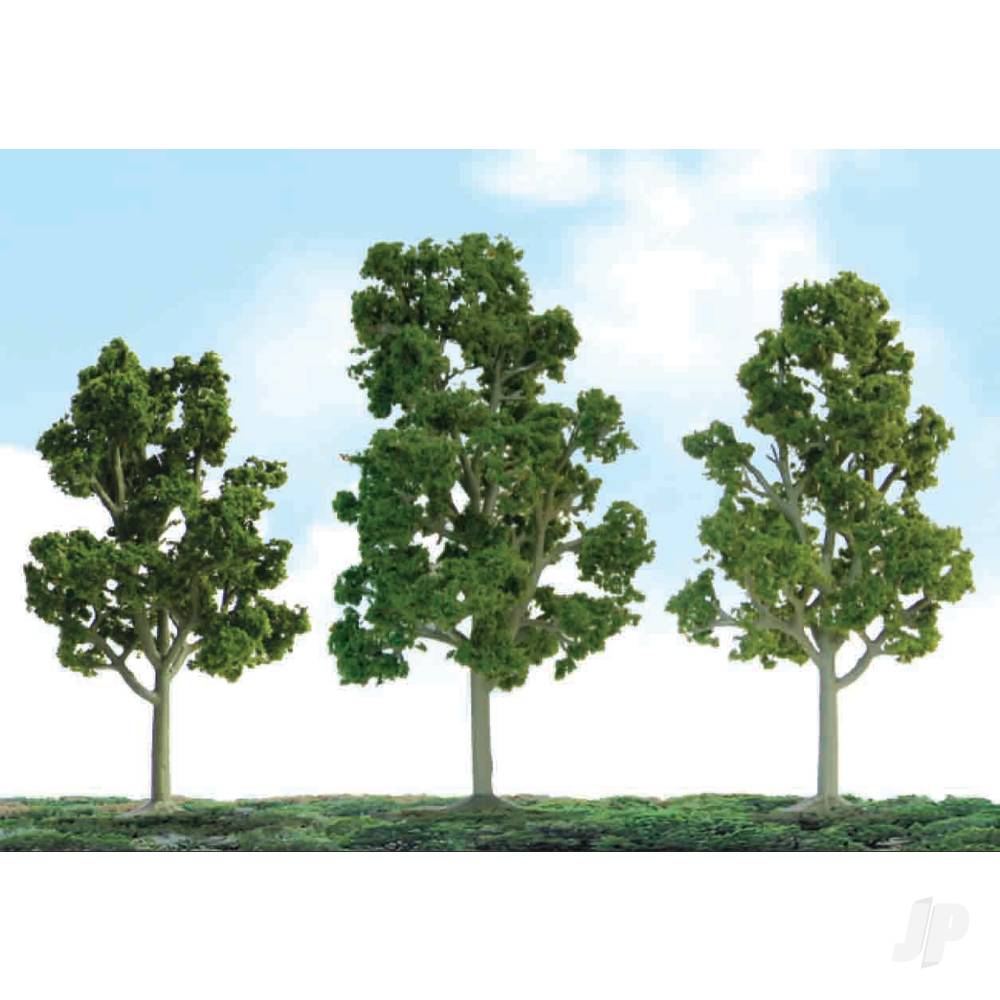 Scenic Sycamore, 5in to 5.5in, HO-Scale, (3 per pack)