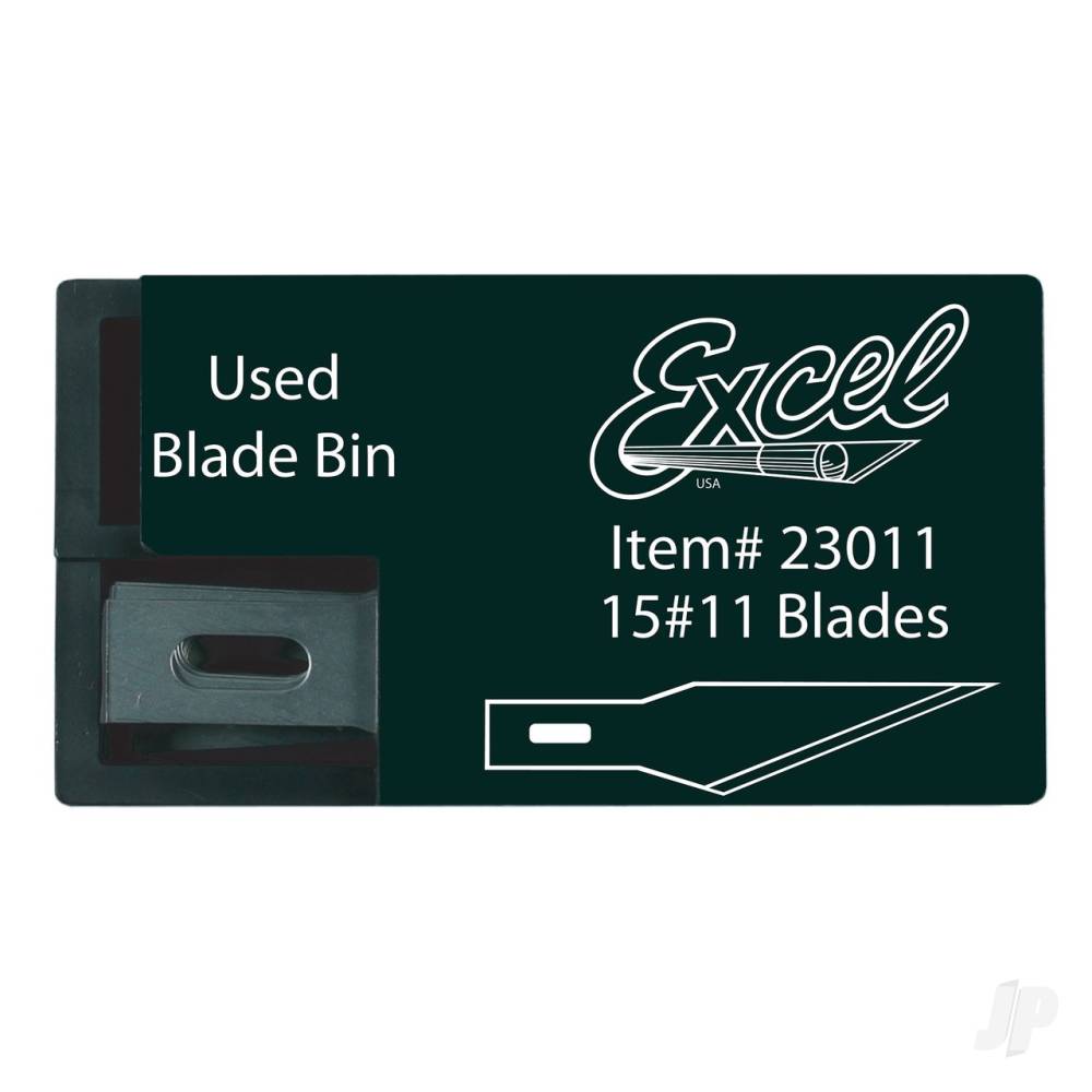 #11 Double Honed Blade with Dispenser, Shank 0.25" (0.58 cm) (15 pcs) (Carded)-7
