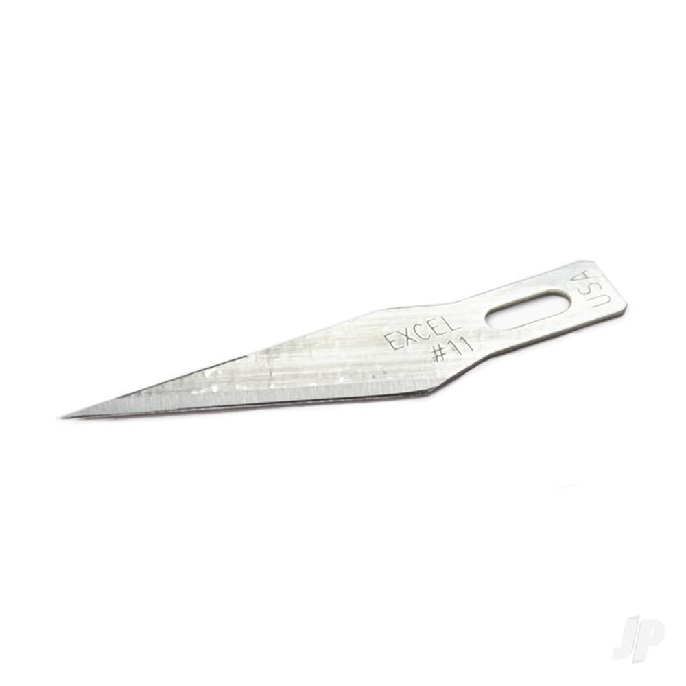 #11 Double Honed Blade, Shank 0.25" (0.58 cm) (5 pcs) (Carded)-2