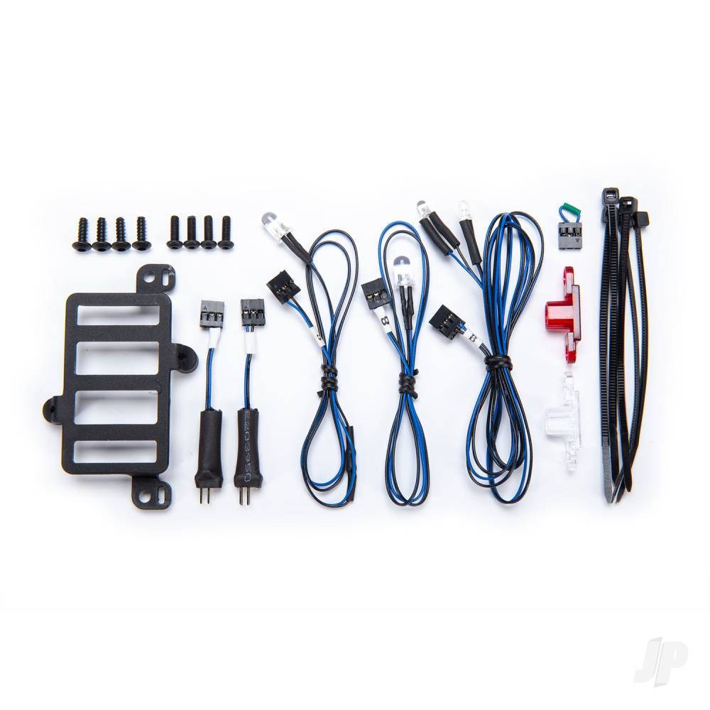 traxxas-installation-kit-pro-scale-advanced-lighting-control-system-trx-4-mercedes-benz-g-500-and-g-63-includes-mount-rear-bumper-lens-turn-signal-reverse-light-and-fog-light-harnesses-hardware