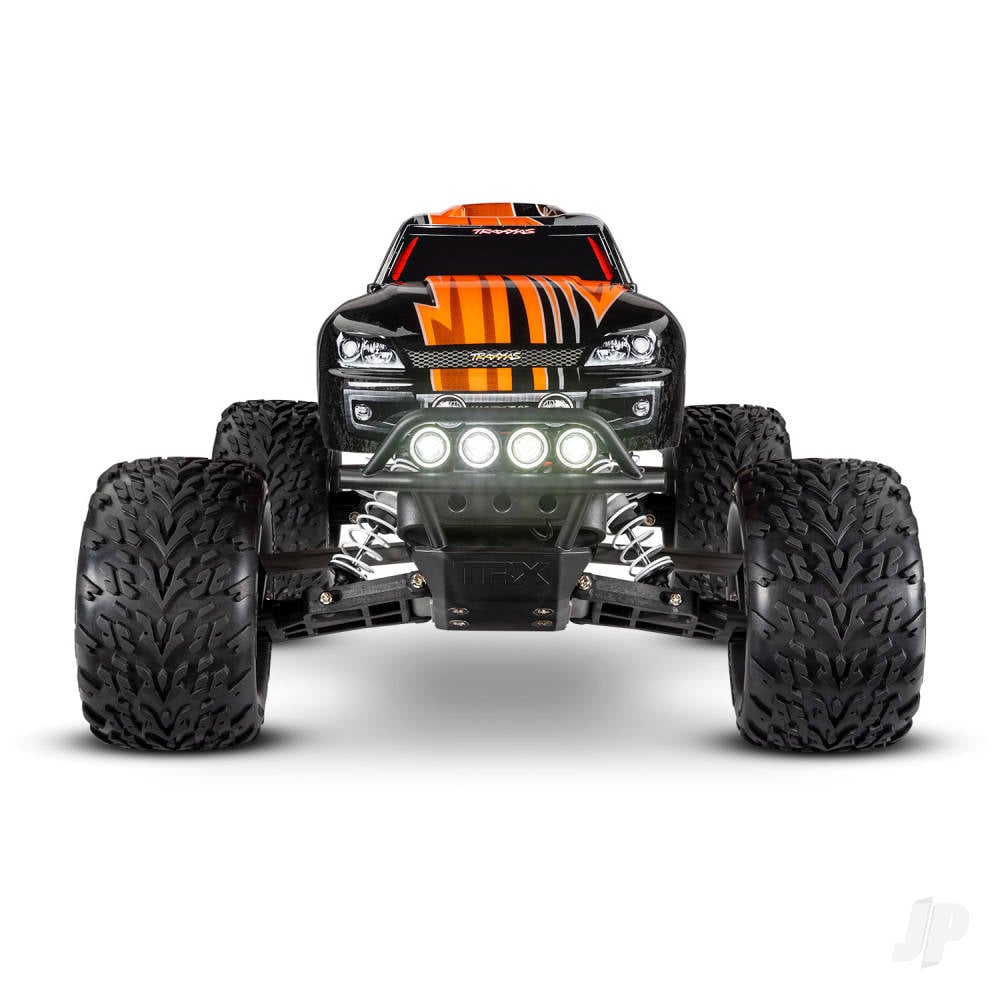 Orange Stampede 1:10 2WD RTR Electric Monster Truck (+ TQ 2-ch, XL-5, Titan 550, 7-Cell NiMH, DC charger, LED lights)-4