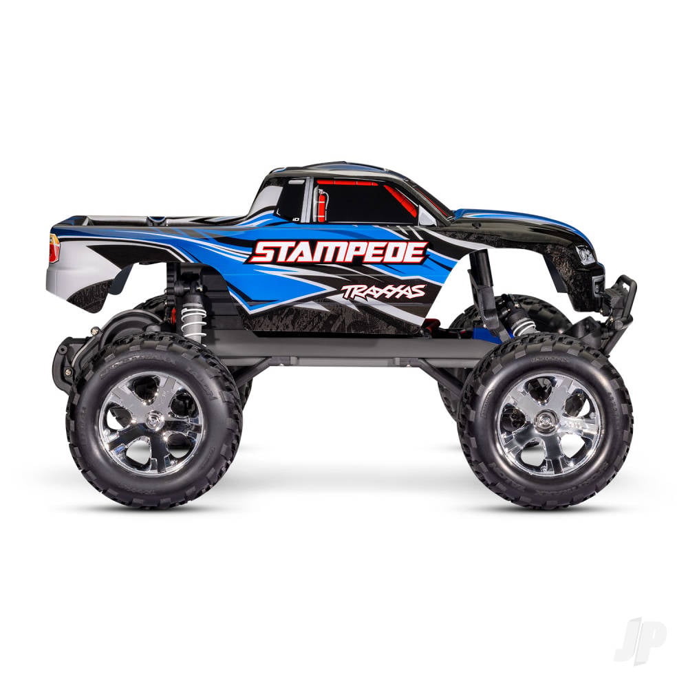 Blue Stampede 1:10 2WD RTR Electric Monster Truck (+ TQ 2-ch, XL-5, Titan 550, 7-Cell NiMH, DC charger, LED lights)-2