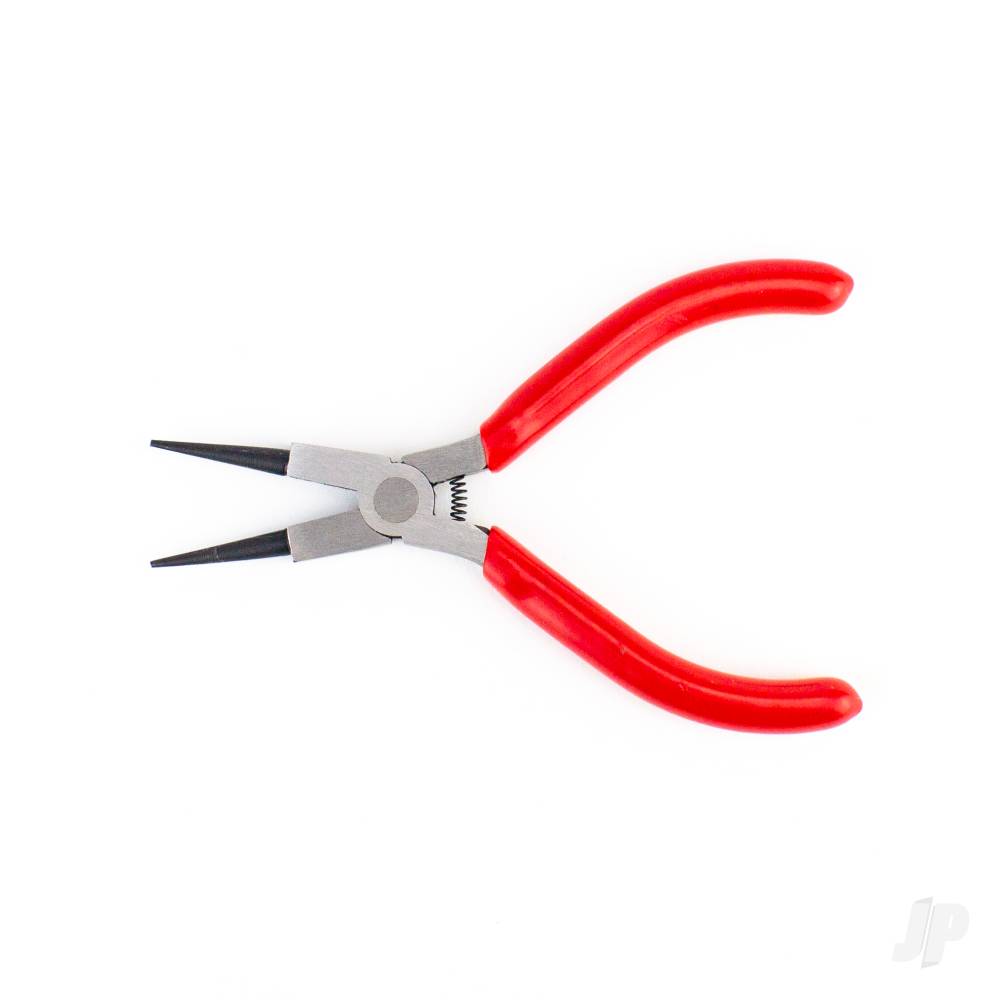 5in Spring Loaded Soft Grip Plier, Round Nose (Carded)-5