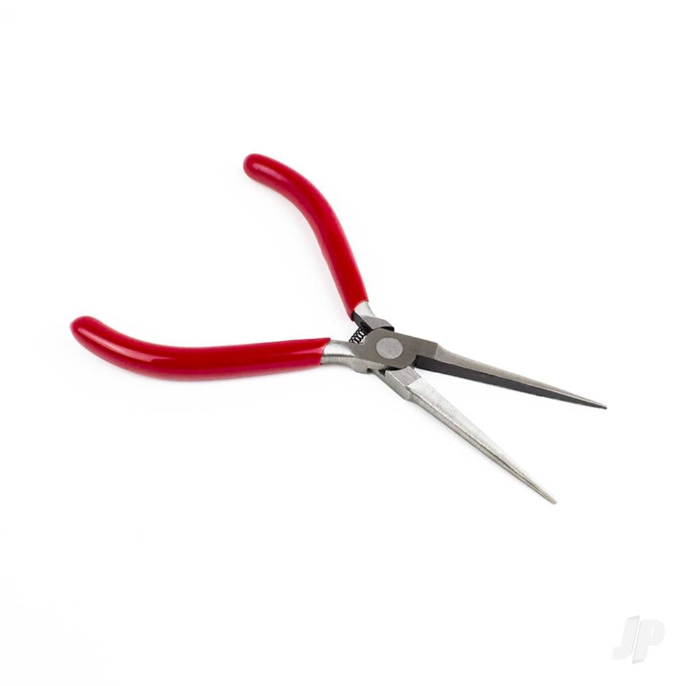 6in Spring Loaded Soft Grip Plier, Long Needle Nose (Carded)-4