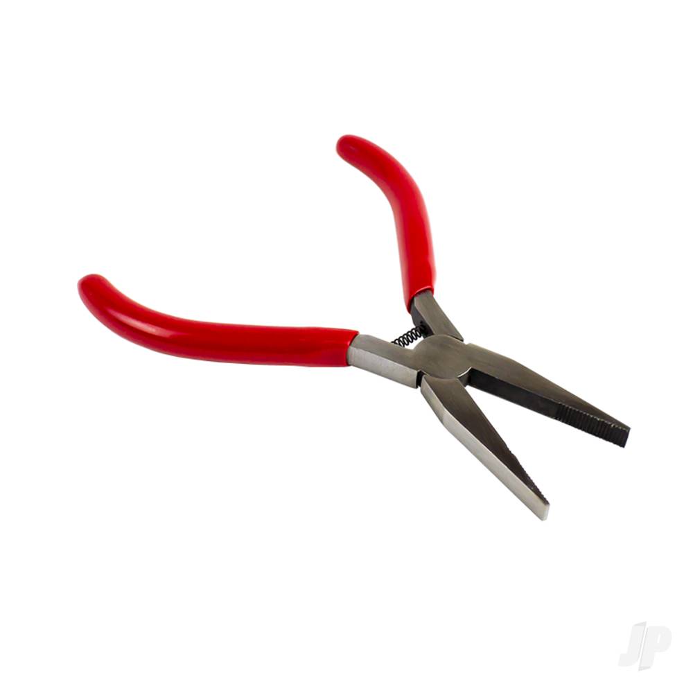 5in Spring Loaded Soft Grip Plier, Flat Nose (Carded)-2