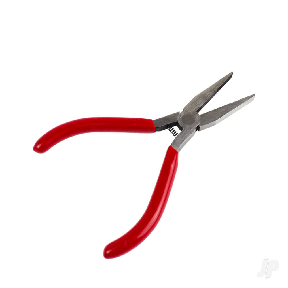 5in Spring Loaded Soft Grip Plier, Flat Nose (Carded)-3