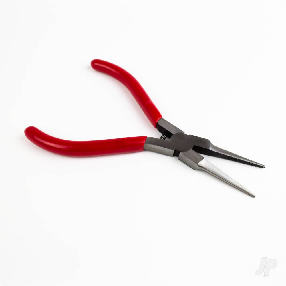 5in Spring Loaded Soft Grip Plier, Needle Nose (Carded)-2