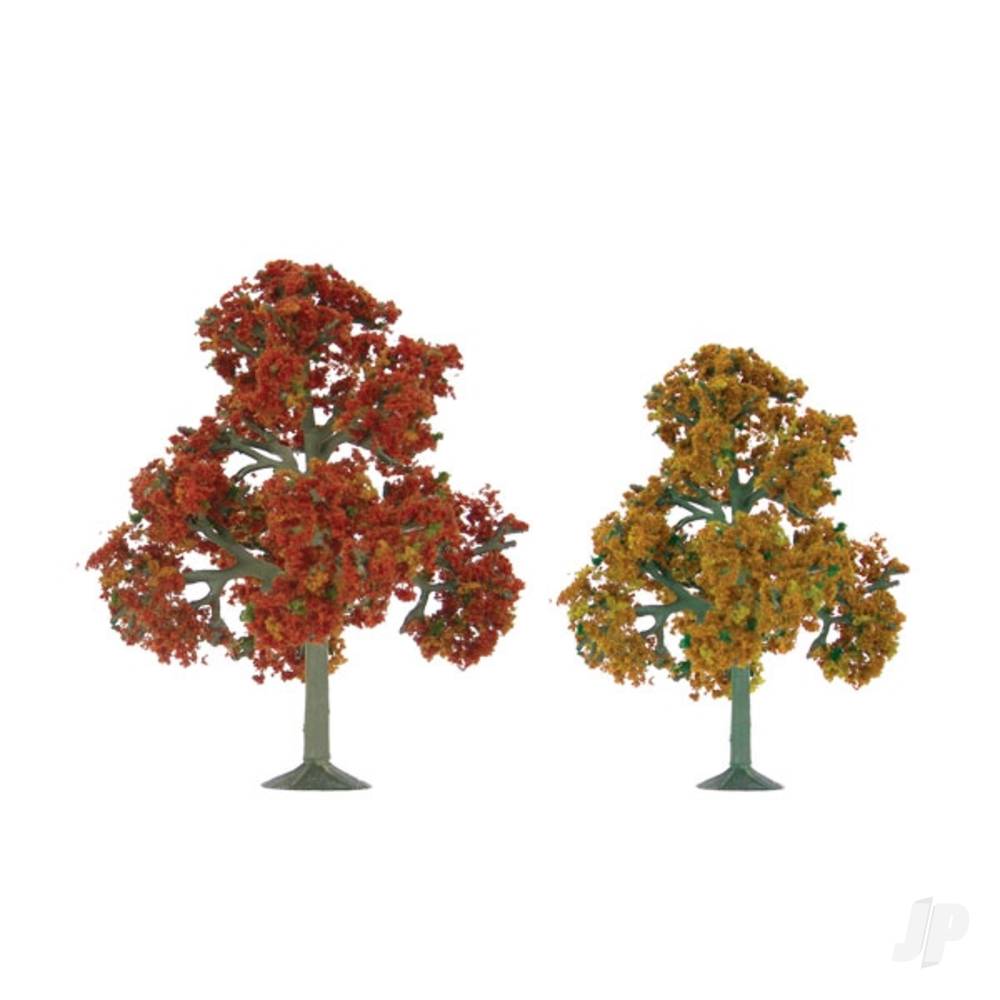 Scenic Fall Deciduous, 2in to 2.5in, N-Scale, (9 per pack)-2
