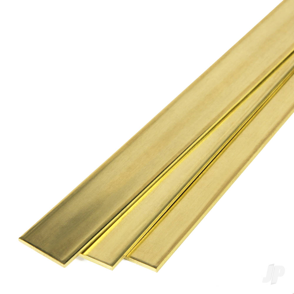 1in Brass Strip, .016in Thick (36in long)-3