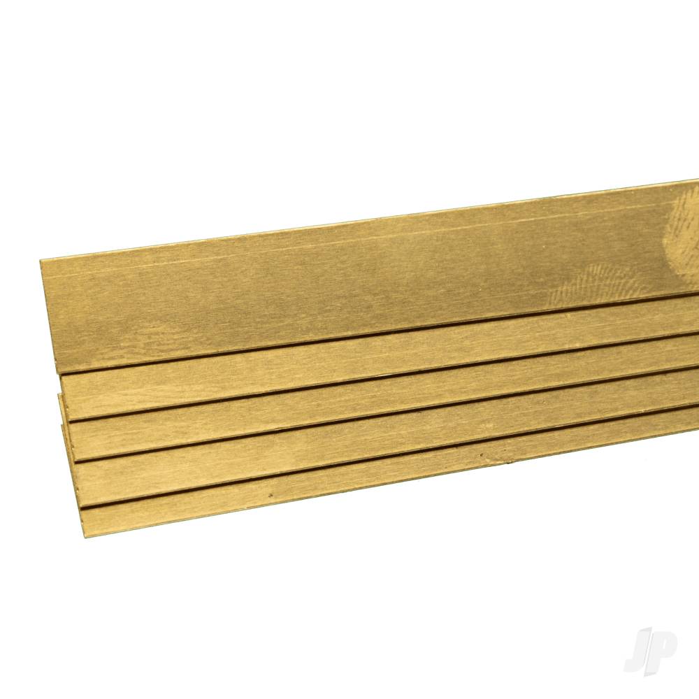 1/2in Brass Strip, .016in Thick (36in long)