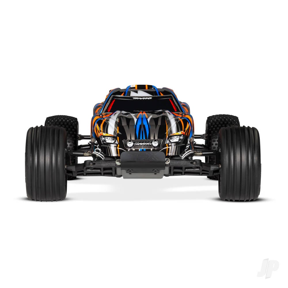 Orange Rustler VXL 1:10 2WD RTR Brushless Electric Stadium Truck (+ TQi 2-ch, TSM, VXL-3s, Velineon 3500kV, Magnum 272R)-4