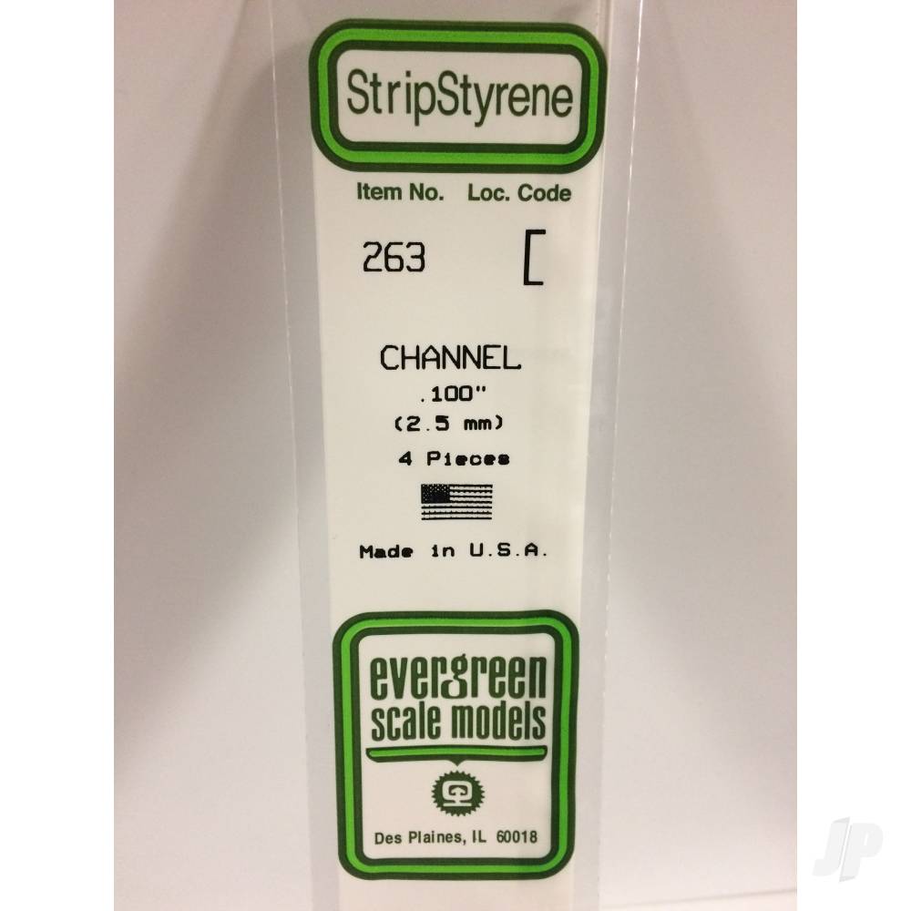 14in (35cm) C-Channel .100in (4 per pack)-2