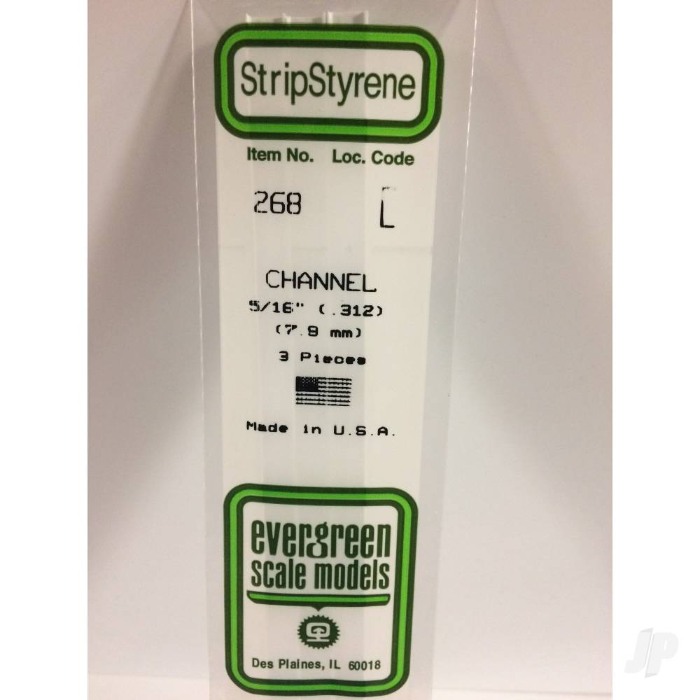 14in (35cm) C-Channel .312in (5/16in) (100 per pack)-2