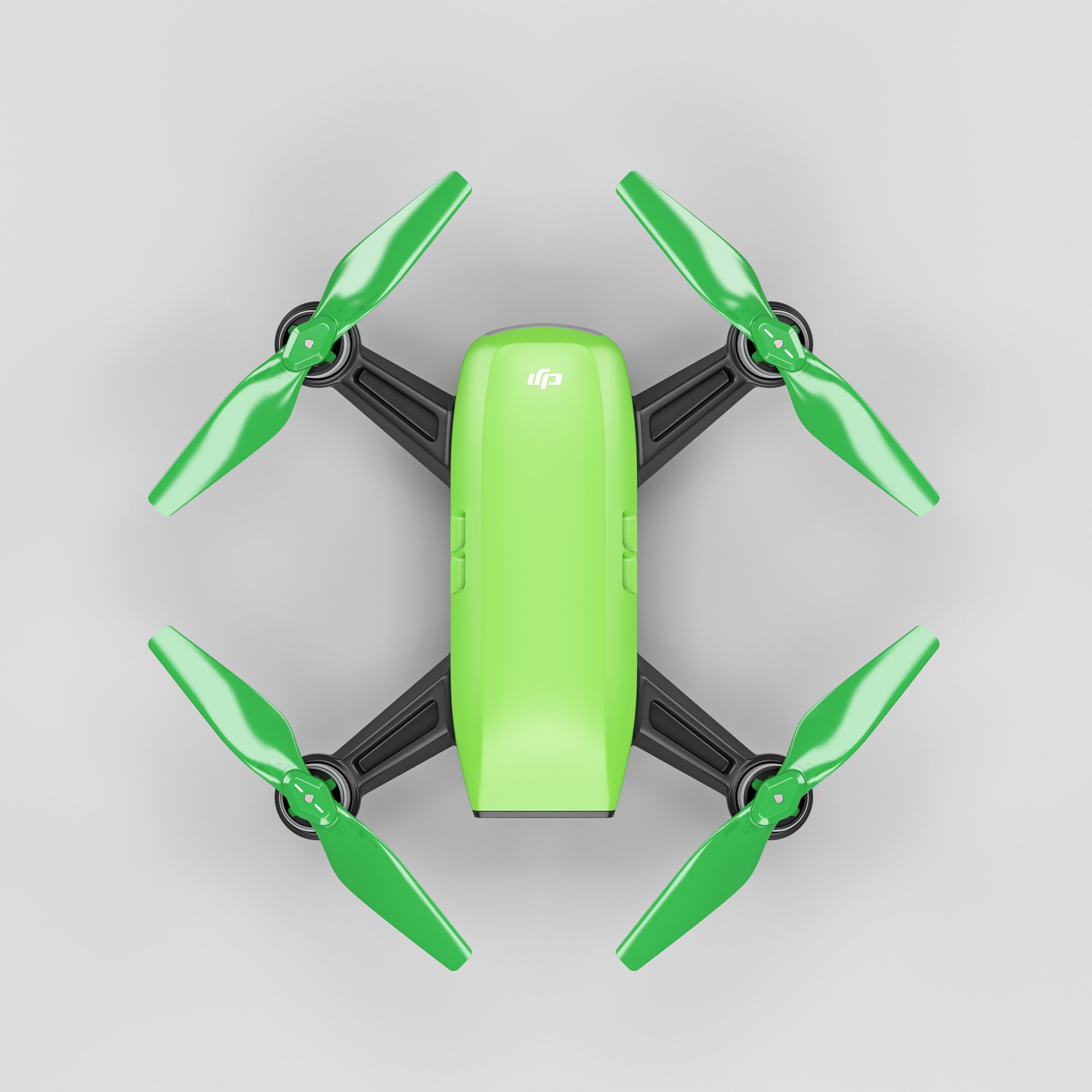 4.7x2.9 DJI Spark STEALTH Upgrade Propeller Set, 4x Green-7