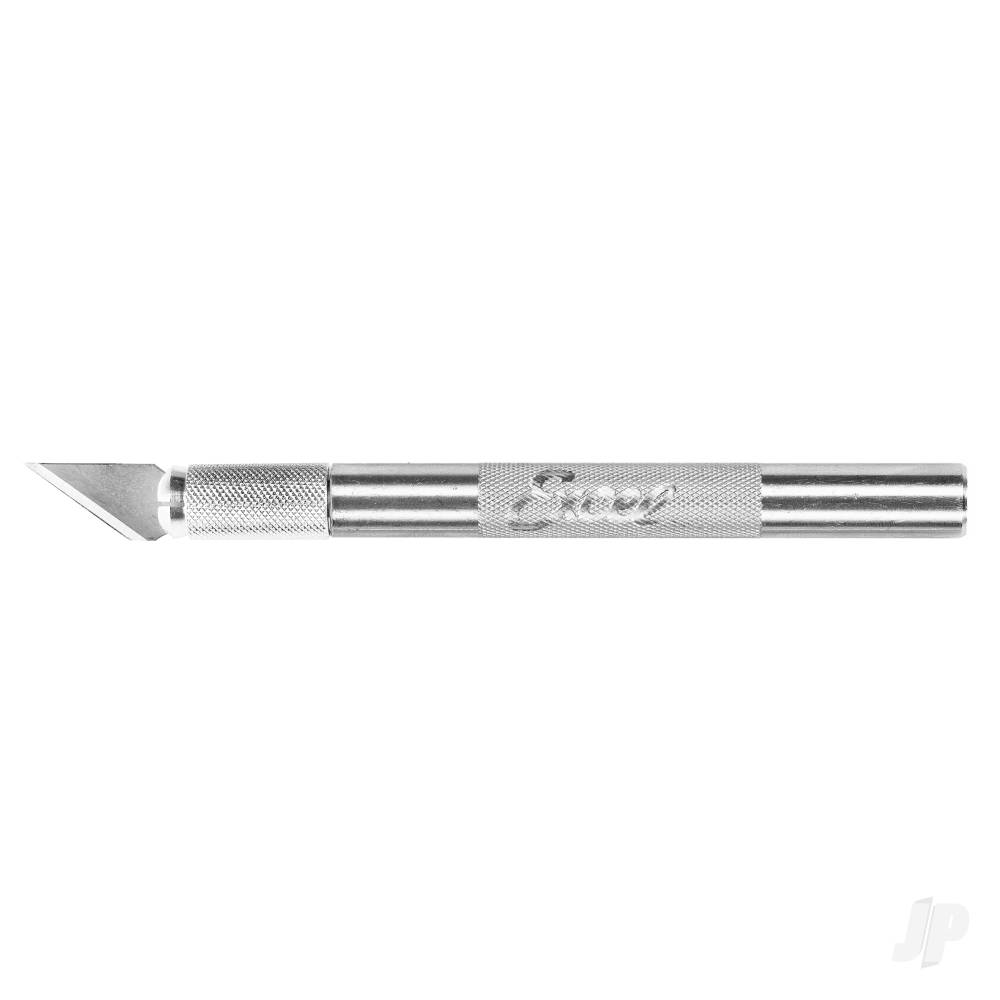 K2 Knife, Medium Duty Round Aluminium with Safety Cap (Carded)-3