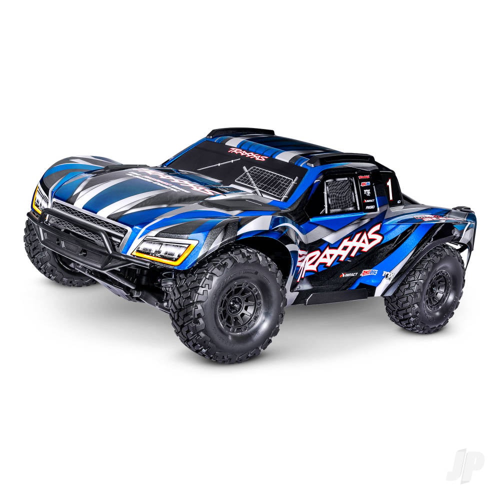 Maxx Slash 1:8 6S 4WD Short Course Truck, FD Blue (+TQI 2-ch Link, VXL-6S, Velineon 2000kV, TSM) FD
