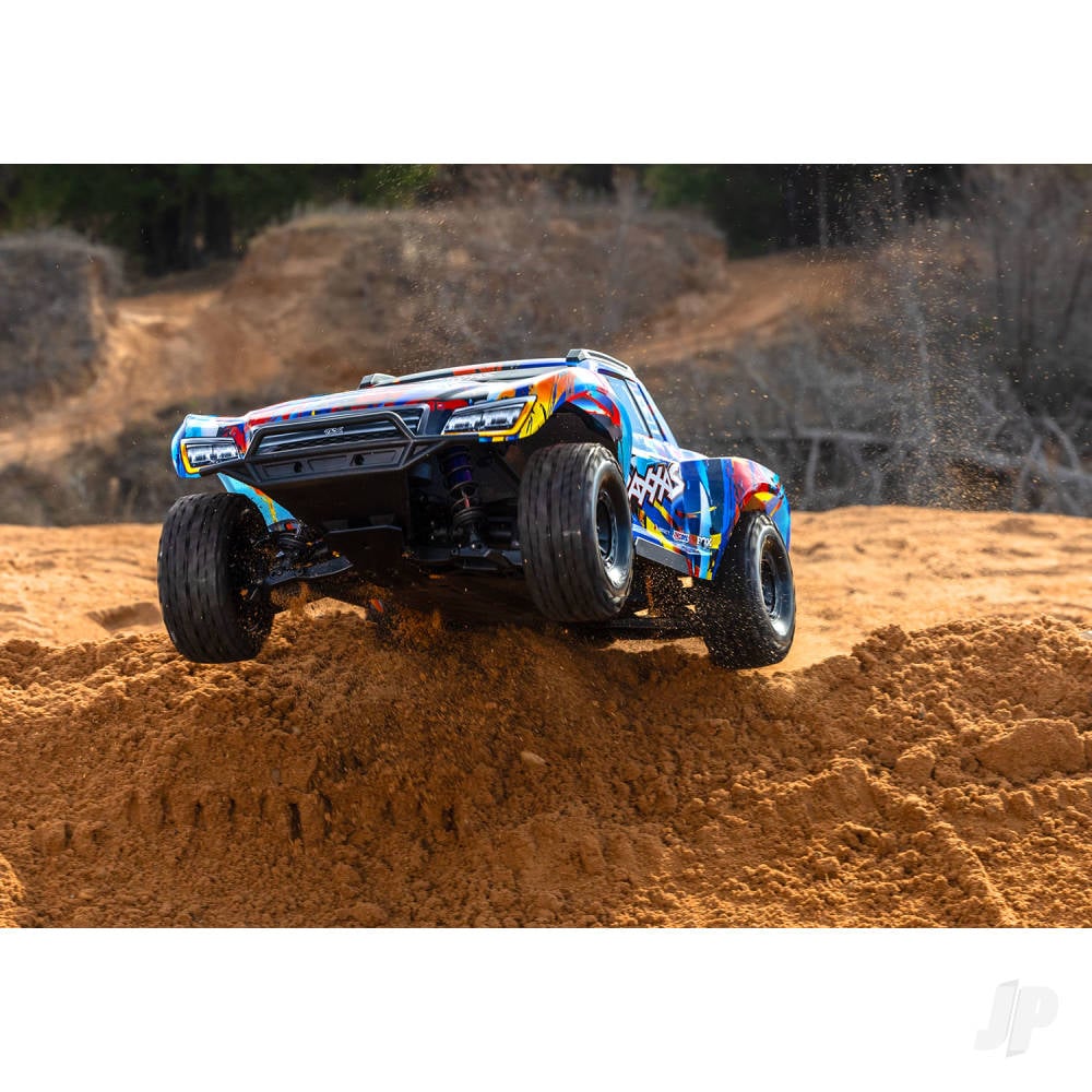Maxx Slash 1:8 6S 4WD Short Course Truck, FD Blue (+TQI 2-ch Link, VXL-6S, Velineon 2000kV, TSM) FD-11