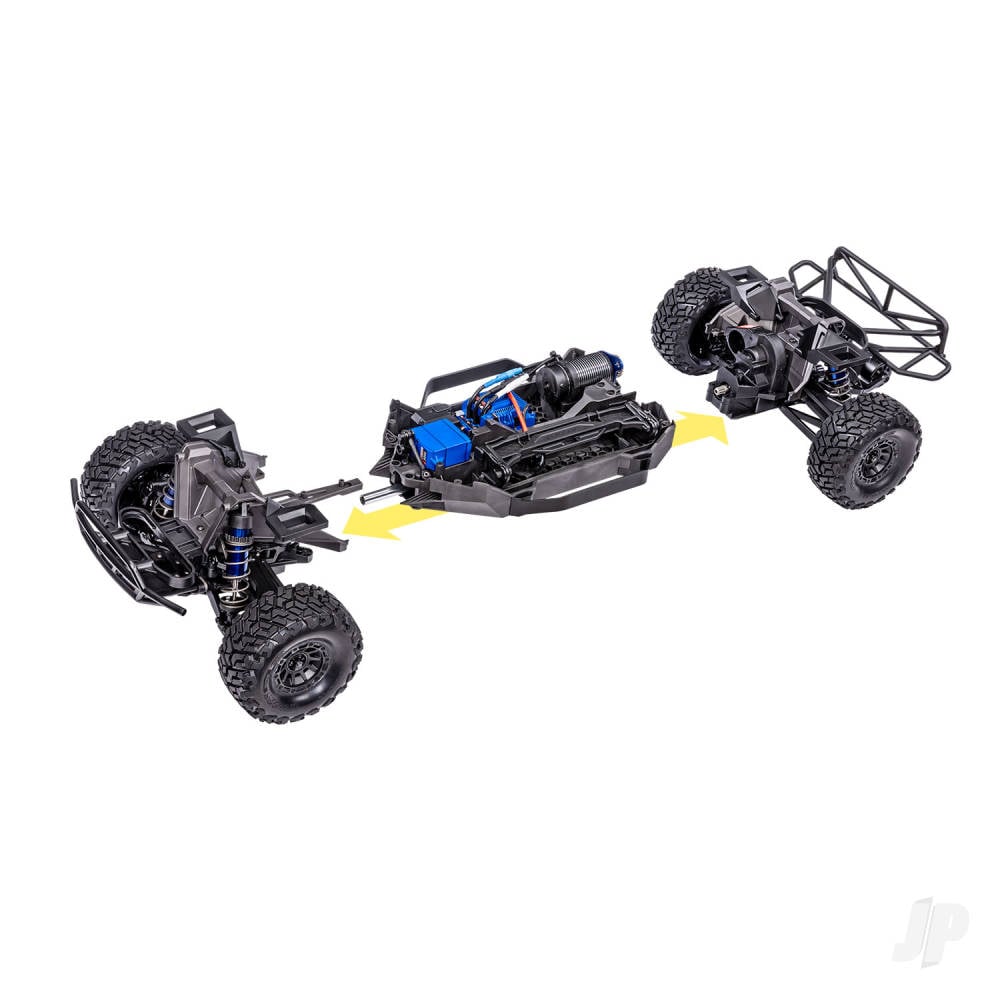 Maxx Slash 1:8 6S 4WD Short Course Truck, FD Blue (+TQI 2-ch Link, VXL-6S, Velineon 2000kV, TSM) FD-24