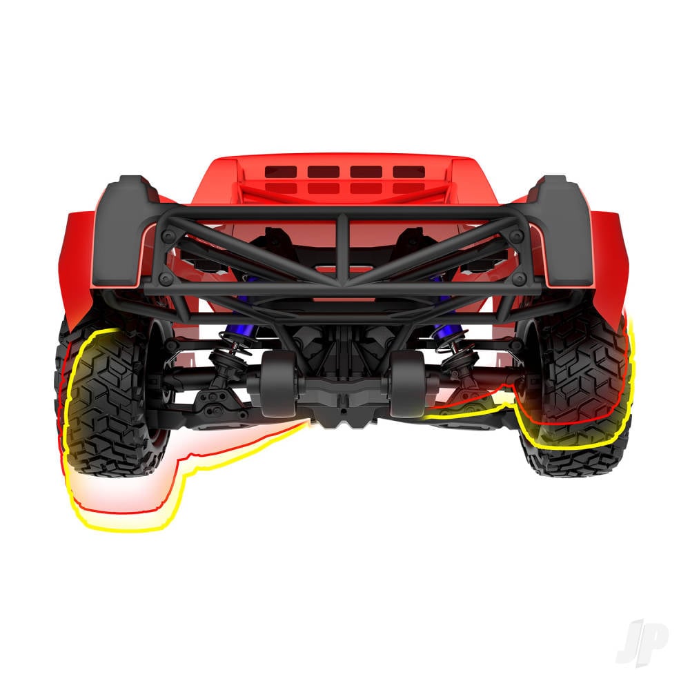 Maxx Slash 1:8 6S 4WD Short Course Truck, FD Blue (+TQI 2-ch Link, VXL-6S, Velineon 2000kV, TSM) FD-28