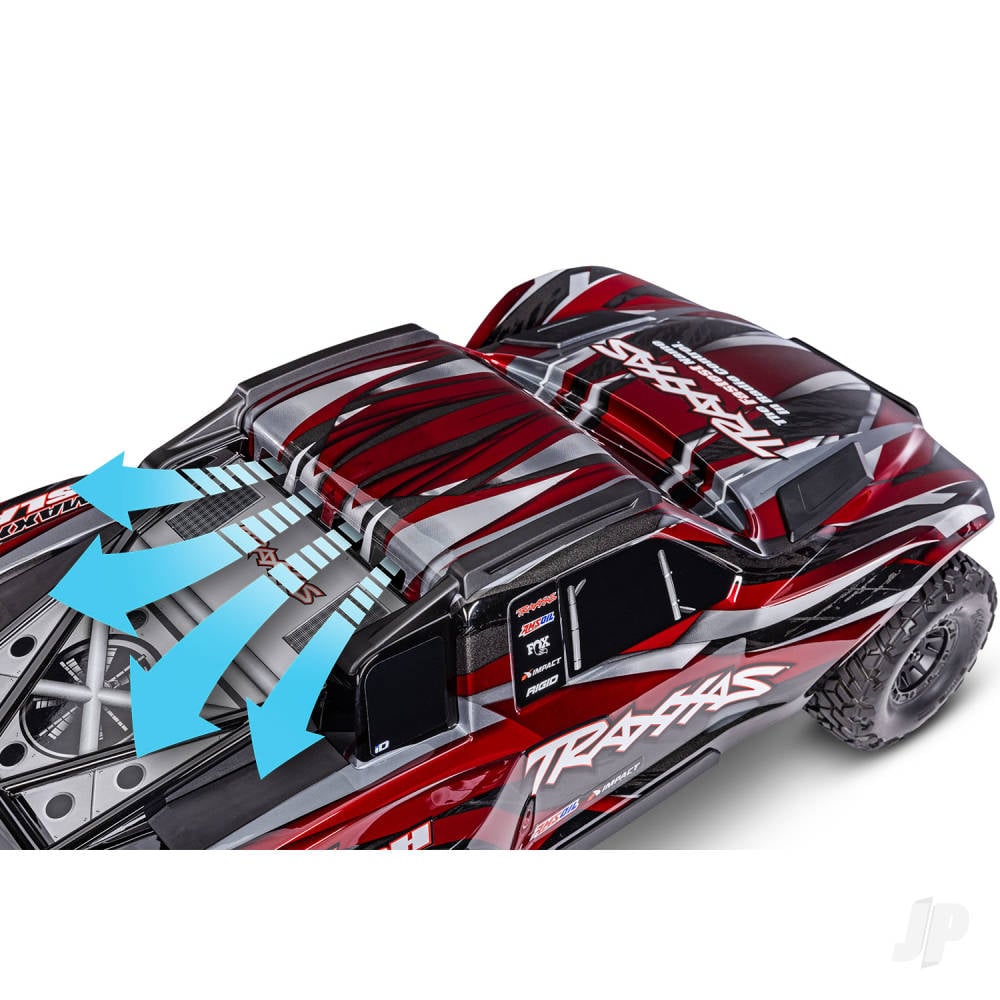 Maxx Slash 1:8 6S 4WD Short Course Truck, FD Blue (+TQI 2-ch Link, VXL-6S, Velineon 2000kV, TSM) FD-30