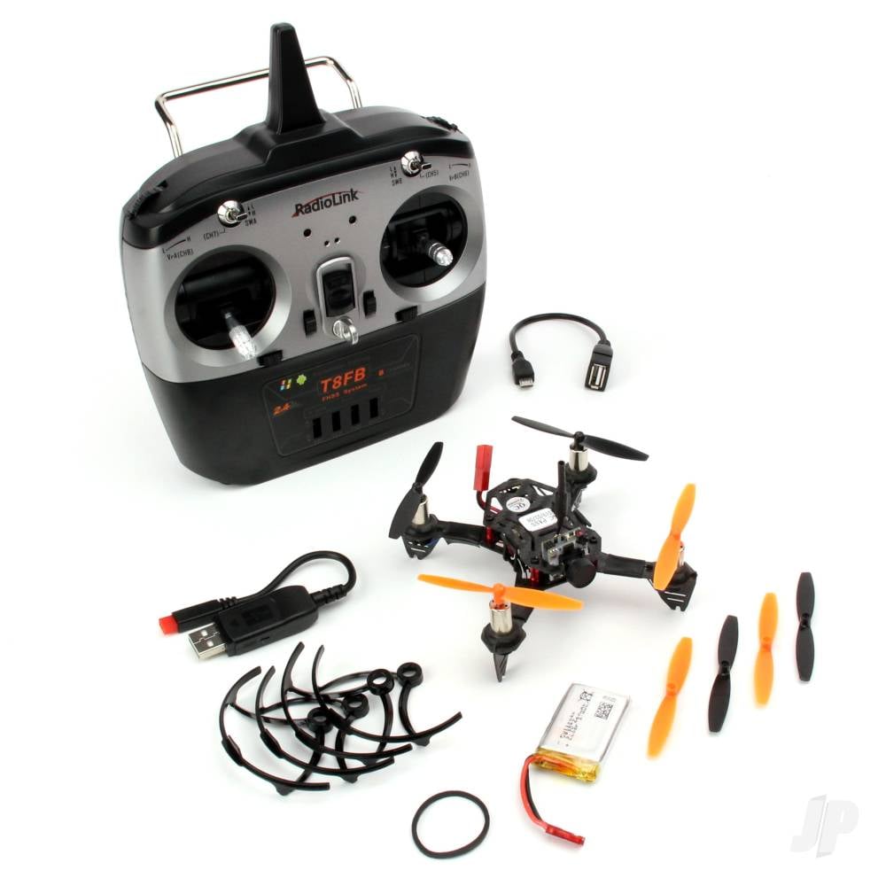F110S Mini Racing Quadcopter Combo Including Camera, VTx and T8FB Transmitter-10