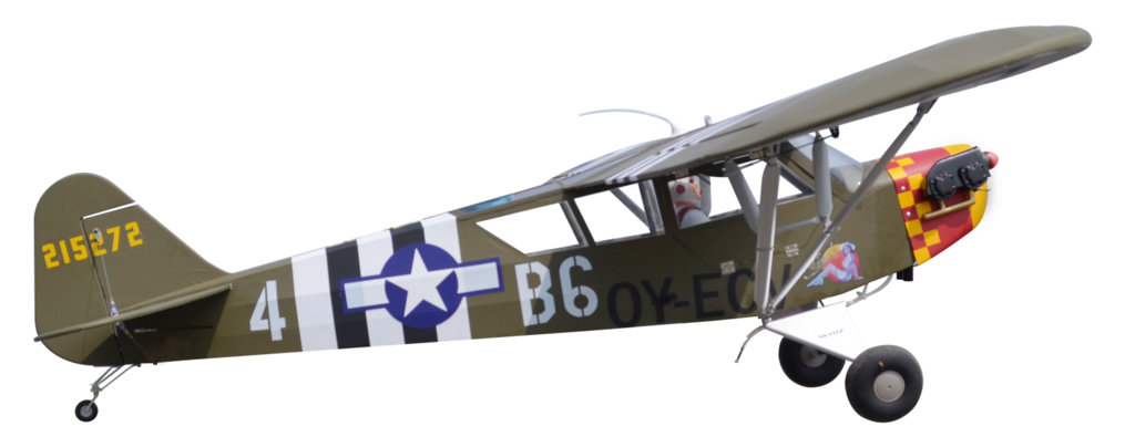 1/5 Scale L-4 Grasshopper 90in (15-20cc)-5