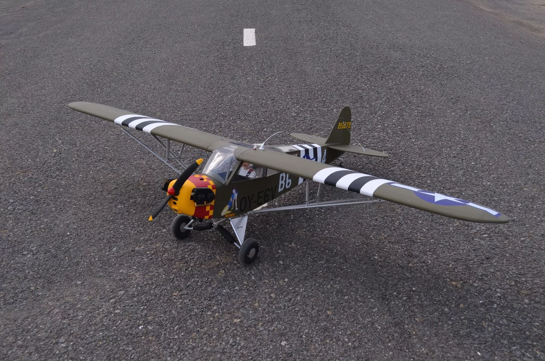 1/5 Scale L-4 Grasshopper 90in (15-20cc)-7