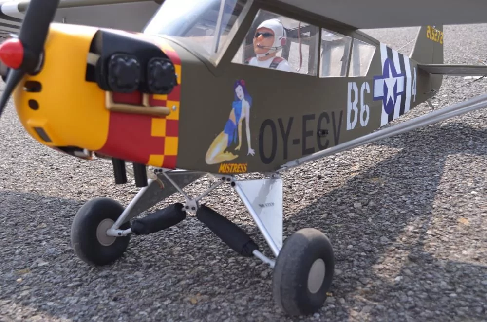 1/5 Scale L-4 Grasshopper 90in (15-20cc)-12