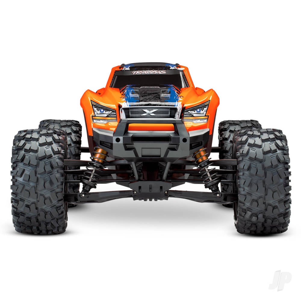 X-Maxx 1:6 8S 4WD Electric Monster Truck, OrangeX (+ TQi 2-ch, VXL-8s, Velineon 1200XL, TSM)-3