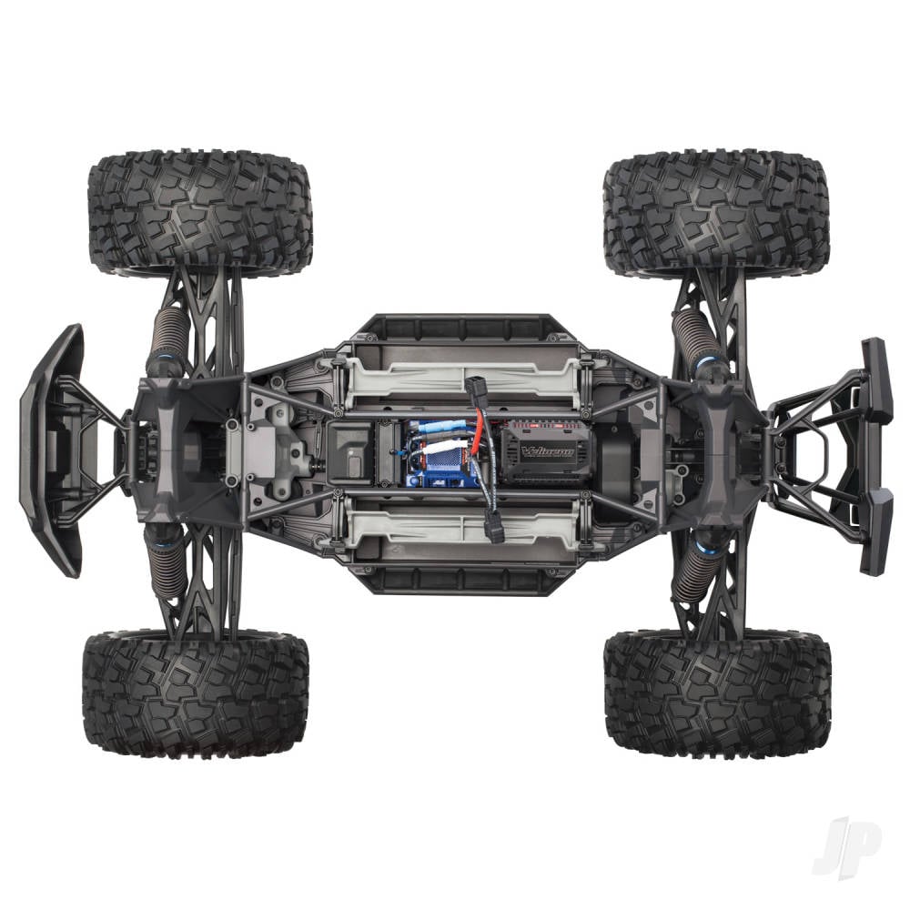 X-Maxx 1:6 8S 4WD Electric Monster Truck, OrangeX (+ TQi 2-ch, VXL-8s, Velineon 1200XL, TSM)-13