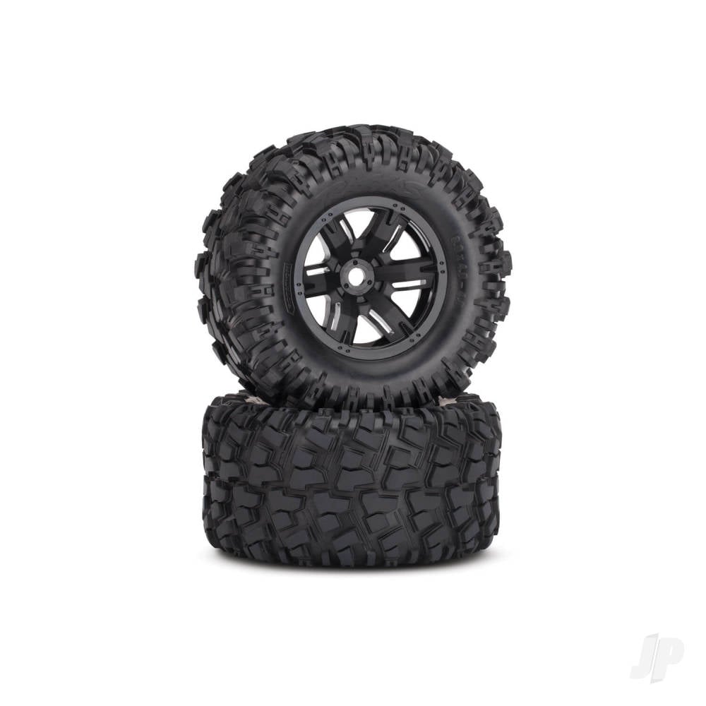 X-Maxx 1:6 8S 4WD Electric Monster Truck, OrangeX (+ TQi 2-ch, VXL-8s, Velineon 1200XL, TSM)-16