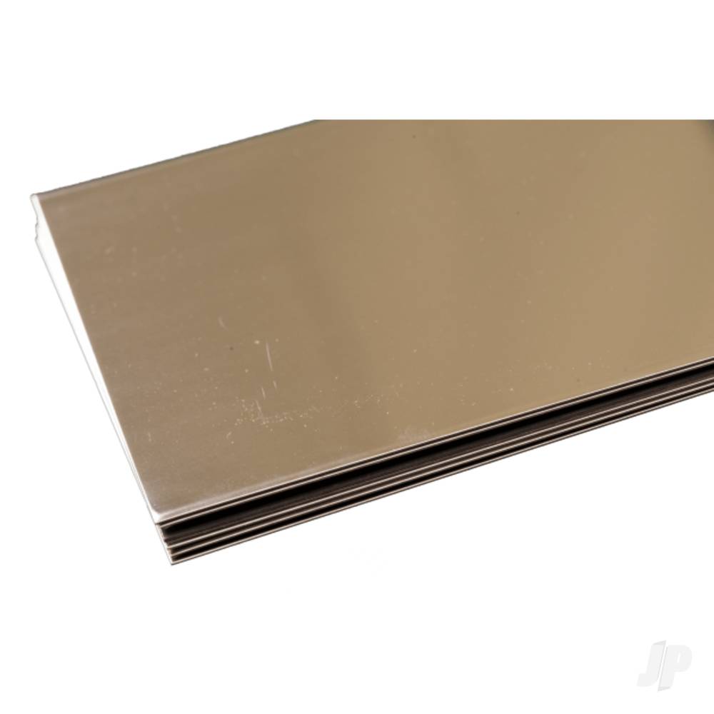 .018in 10x4in Stainless Steel Sheet (Bulk Pack of 6 Items)